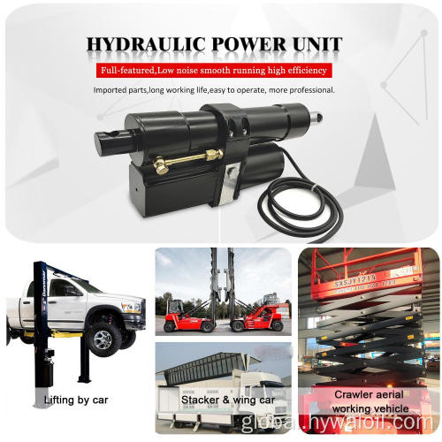 Electric Hydraulic Power Unit 12/24/48/72Volt 1.2KW Mini Hydraulic System Power Unit Pack Supplier